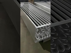 DELLOK Lekkie i trwałe aluminiowe rury z żebrami do wymiany ciepła