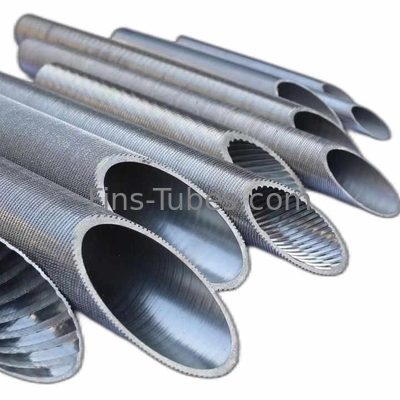 kupować DELLOK Sprzedaż fabryczna Wysokiej jakości rurki z niskich płetw z wnętrzem z pojedynczymi rzutami metalowymi Rurki z miedzianymi płetwami online manufacture