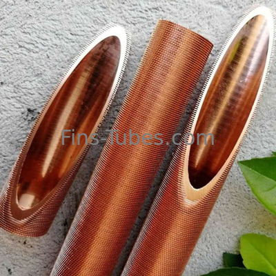 kupować DELLOK Wewnętrzna szczelina/wewnętrzna/wewnętrzna aluminiowa rurka niskopłetwowa,ruba niskopłetwowa online manufacture