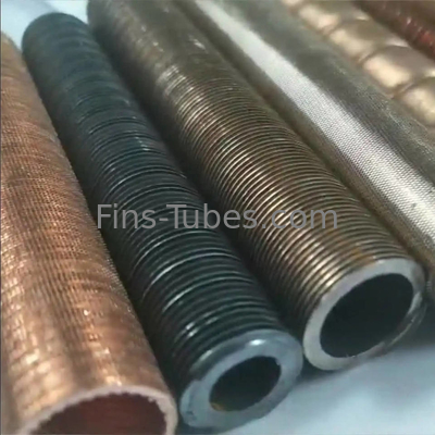 kupować Zchłodzona powietrzem aluminiowa cewka parownicza, wyrzucona miedziana, nisko płetwana, z wnętrzem wrośniętym do wymiennika ciepła online manufacture
