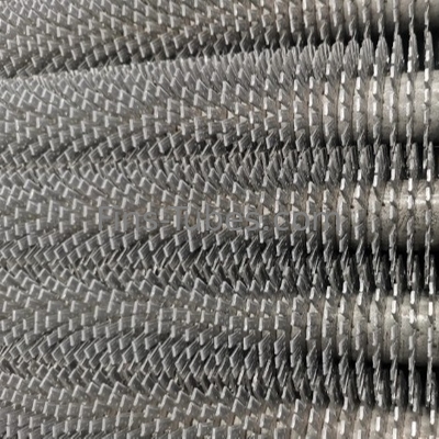 kupować DELLOK Spawana spiralna HFW spiralna spiralna zębkowana rurka z płetwami do wymiennika ciepła online manufacture