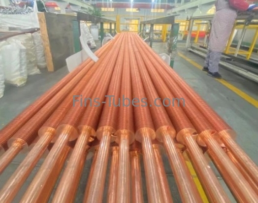 kupować DELLOK Laserowo spawana rurka miedziana z płetwami rurka miedziana C12200 online manufacture