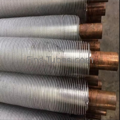 kupować DELLOK Odporność na korozję Aluminiowa płetwista rurka Dostosowalna długość ściany rurki Bez ograniczeń online manufacture