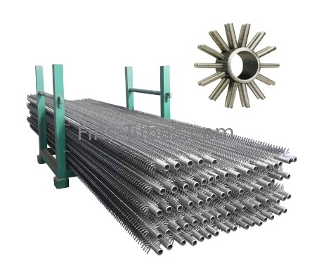 kupować Rury z płetwami ze stali węglowej, wytrącane, czarne, malowane, czyste kolory, twarde, ząbkowane, grubość 1-5 mm online manufacture
