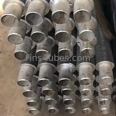 kupować DELLKO Odporność na korozję Aluminiowa Rurka z płetwami Węglowa Stal L Rurka do 2000 psi 1 cali Wysokość płetwy online manufacture