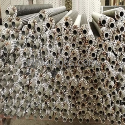 kupować Rury okrągłe o podłużnych płetwach odpornych na korozję z końcami z nitkami online manufacture