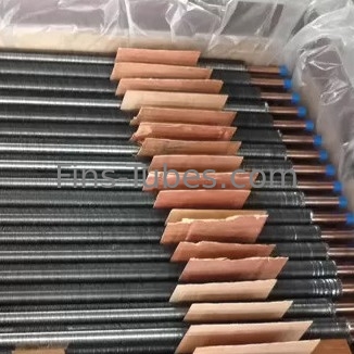 kupować DELLOK Kondensator Miedzian Aluminium Alu1060 16 mm Rury z płetwami kwadratowymi online manufacture