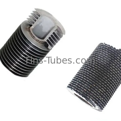 DELLOK Gorąca sprzedaż Spiral Fin Tube, Serrated Fin Tube, Serrated Fined Tube
