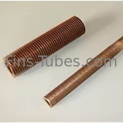 DELLOK Aluminium Fin Tube dla systemów HVAC Do 300°F / Długość 1-22m lub na życzenie