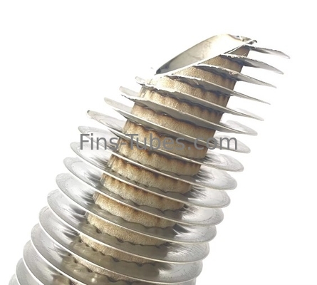 DELLOK Ściana 0,96 mm Aluminiowa rurka z płetwą z rurką 4mm-15mm