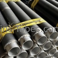 Wysoko częstotliwości spawane HFW Solid Fin Tube dla przemysłowej stopowej stali spawanej 1500LB 180 stopni rury łokieć