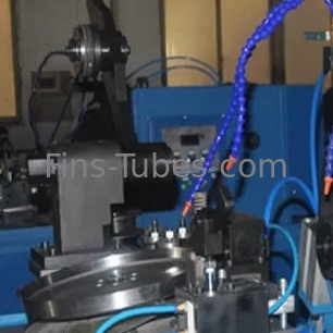 DELLOK Helikoidal Groove Cooling Brass Brone 380V Tube Finning Machine
