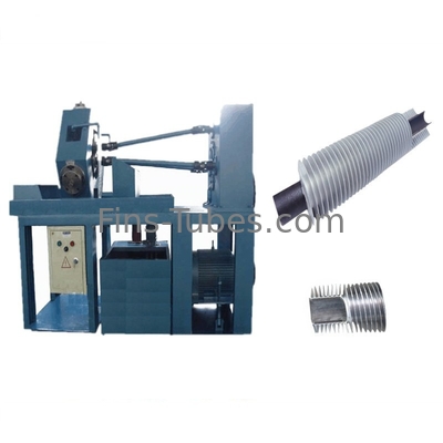 DELLOK Helikoidal Groove Cooling Brass Brone 380V Tube Finning Machine