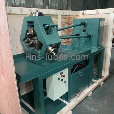 DELLOK Helikoidal Groove Cooling Brass Brone 380V Tube Finning Machine